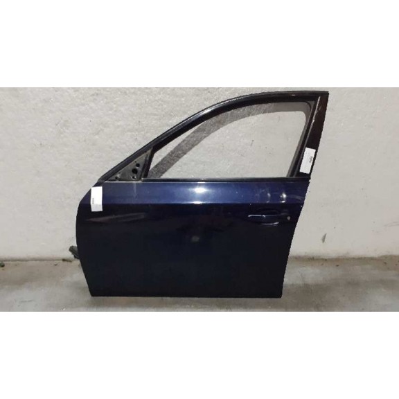 Recambio de puerta delantera izquierda para bmw serie 5 berlina (e60) 530d referencia OEM IAM  AZUL OSCURO 