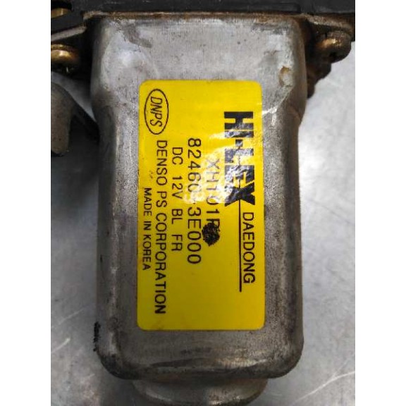 Recambio de elevalunas delantero derecho para kia sorento 2.5 crdi referencia OEM IAM 824603E000 ELECTRICO 2 CABLES