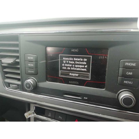 Recambio de sistema audio / radio cd para seat leon st (5f8) x-perience 4drive referencia OEM IAM 5F0035871D  