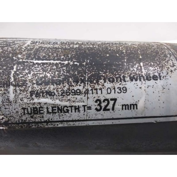 Recambio de transmision central delantera para tata safari 2.2 referencia OEM IAM 269941110139  