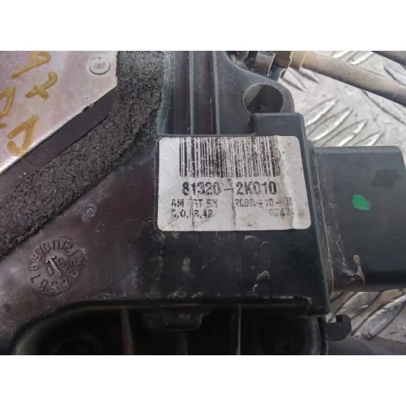 Recambio de cerradura puerta delantera derecha para kia soul 1.6 crdi cat referencia OEM IAM 813202K010  