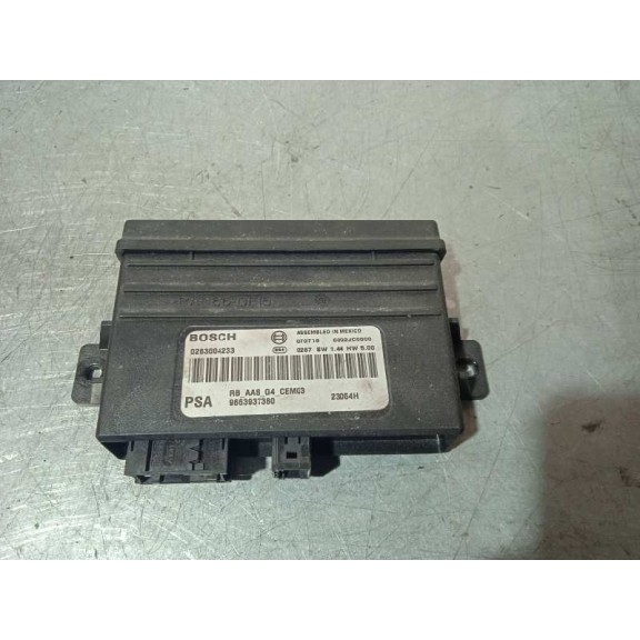 Recambio de modulo electronico para citroën c4 picasso lx plus referencia OEM IAM 9663937380  