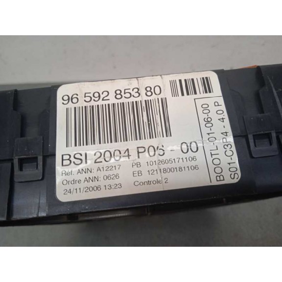 Recambio de centralita bsi para peugeot 207 x-line referencia OEM IAM 9659285380  