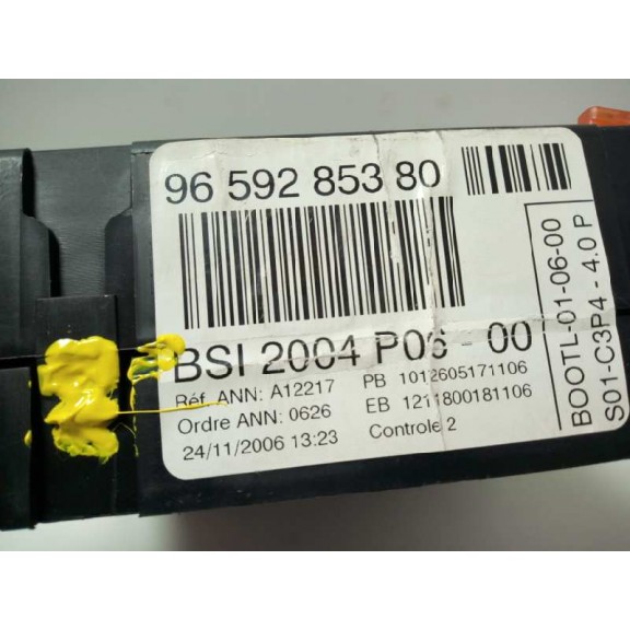 Recambio de centralita bsi para peugeot 207 x-line referencia OEM IAM 9659285380  