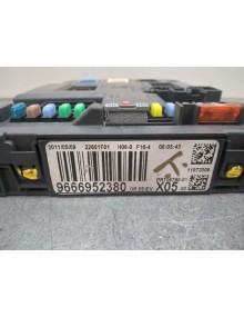 Recambio de centralita bsi para citroën c3 picasso attraction referencia OEM IAM 9666952380   2