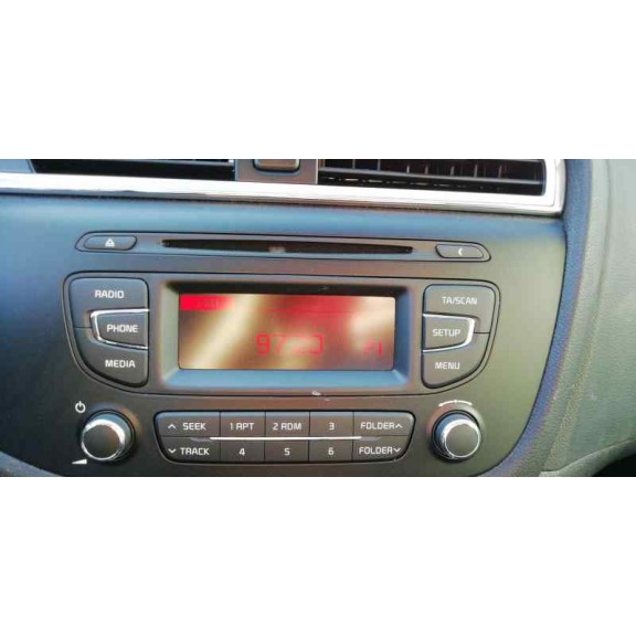 Recambio de sistema audio / radio cd para kia cee´d concept referencia OEM IAM   