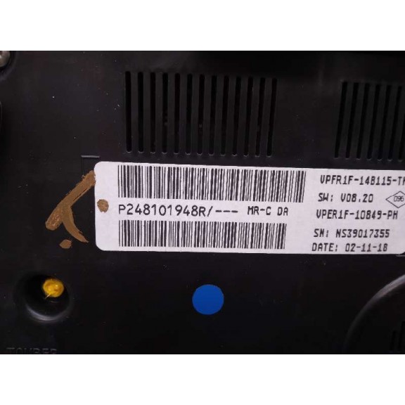 Recambio de cuadro instrumentos para renault megane iv berlina 5p limited referencia OEM IAM P248101948R 248101948R 