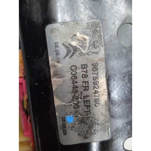 Recambio de elevalunas delantero izquierdo para citroën c4 picasso 1.6 e-hdi fap referencia OEM IAM 9675924780  SOLO MECANISMO