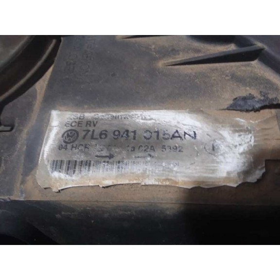Recambio de faro izquierdo para volkswagen touareg (7la) tdi r5 referencia OEM IAM 7L6941015AN  