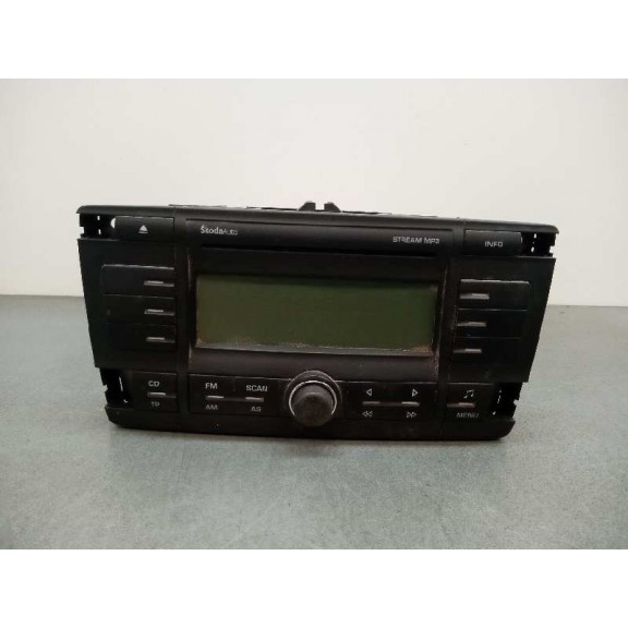 Recambio de sistema audio / radio cd para skoda octavia berlina (1z3) rs referencia OEM IAM 1Z0035161C  