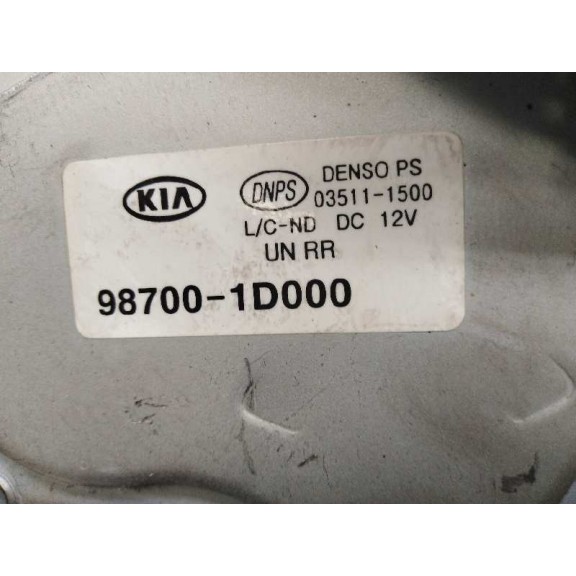 Recambio de motor limpia trasero para kia carens (un) concept referencia OEM IAM 987001D000  4 CABLES