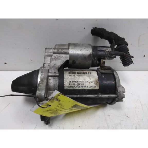 Recambio de motor arranque para opel meriva b selective referencia OEM IAM 25192447 25198414 1202217