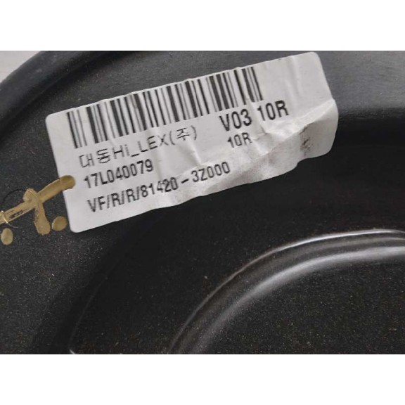 Recambio de elevalunas delantero derecho para hyundai i40 comfort referencia OEM IAM 834603Z010 834603Z010 6 PINES