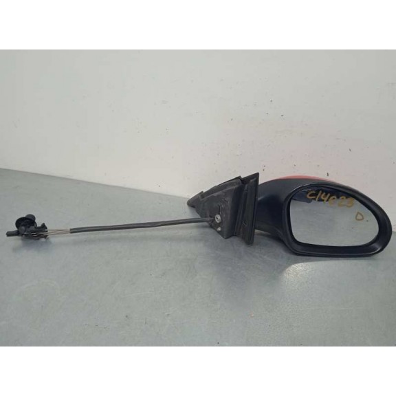 Recambio de retrovisor derecho para seat ibiza (6l1) reference referencia OEM IAM 6L1857508T9B9 ROJO MECANICO MANUAL