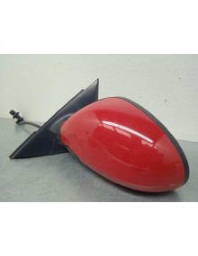 Recambio de retrovisor izquierdo para seat ibiza (6l1) reference referencia OEM IAM 6L1857507T9B9 ROJO MECANICO MANUAL 2