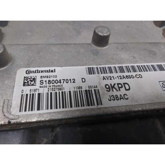 Recambio de centralita motor uce para ford fiesta (cb1) ambiente referencia OEM IAM AV2112A650CD  