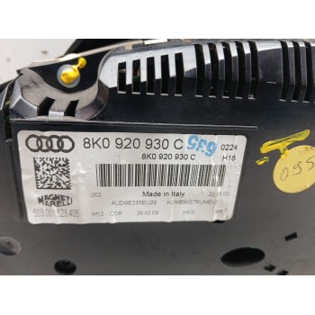 Recambio de cuadro instrumentos para audi a4 avant (8k5) (2008) básico referencia OEM IAM 8k00920930c 8k00920930c 