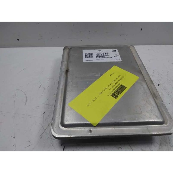 Recambio de centralita motor uce para opel astra k lim. 5türig dynamic referencia OEM IAM 12670579  