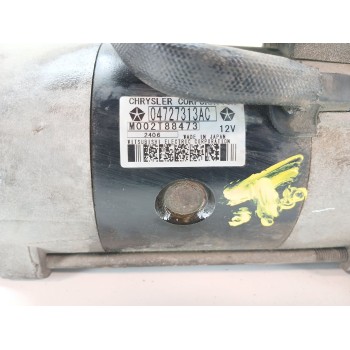 Recambio de motor arranque para chrysler voyager iv (rg, rs) 2.5 crd referencia OEM IAM 04727313ac m002t88473 