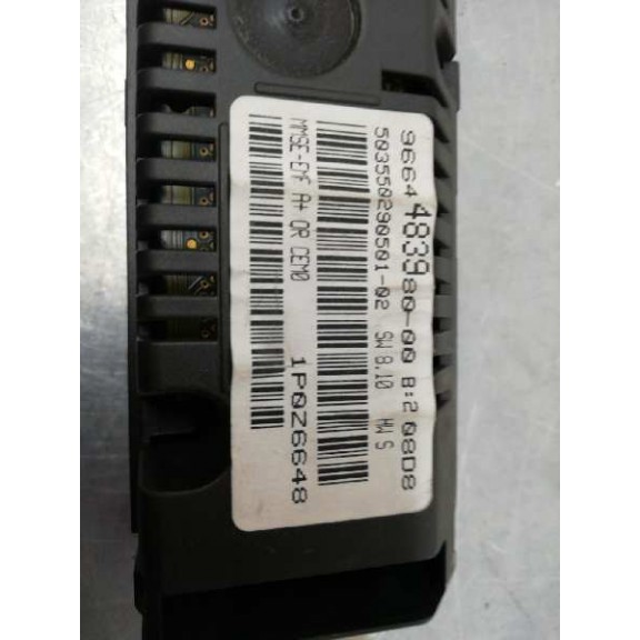 Recambio de display para peugeot 207 1.4 hdi referencia OEM IAM 9664483980  