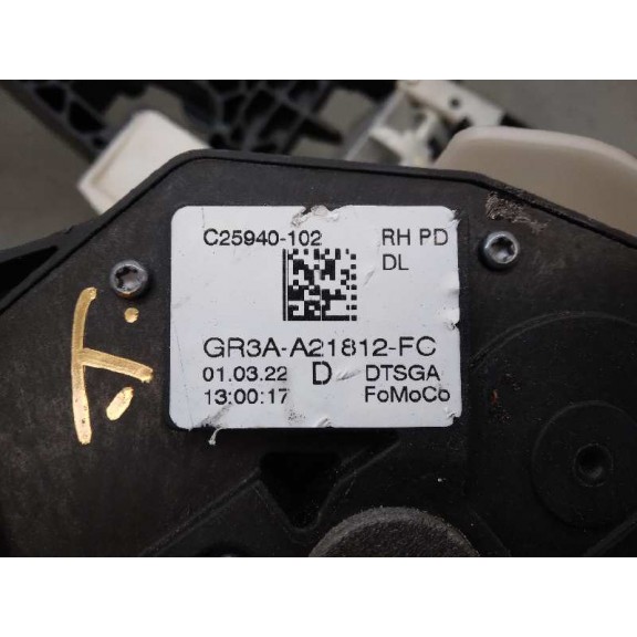 Recambio de cerradura puerta delantera derecha para ford mustang gt referencia OEM IAM GR3AA21812FC 6 PINES 