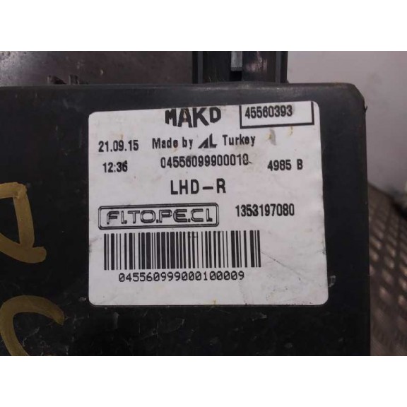 Recambio de faro derecho para fiat qubo (300) dynamic referencia OEM IAM 45560393  
