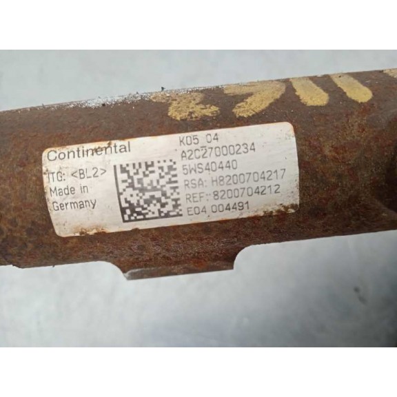 Recambio de rampa inyectora para nissan qashqai+2 (jj10) acenta referencia OEM IAM 8200704212 8200704212 H8200704217