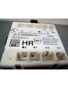 Recambio de centralita cierre para mercedes-benz clase c w205 c200 bluetec referencia OEM IAM A2059004721 DEL DERECHA  2