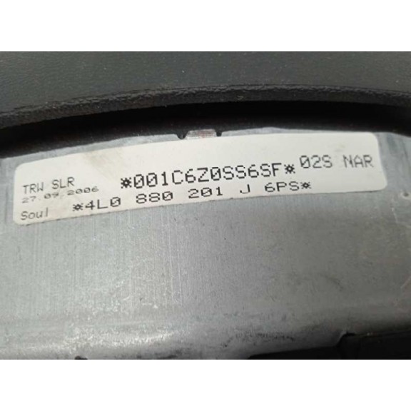 Recambio de airbag delantero izquierdo para audi q7 (4l) 3.0 tdi referencia OEM IAM 4L0880201J6PS 4L0880201J 4L0880201J6PS