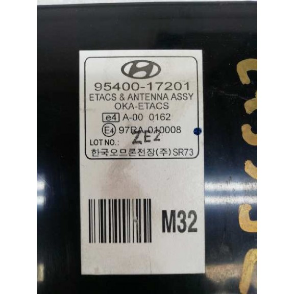 Recambio de modulo confort para hyundai matrix (fc) 1.5 crdi gls referencia OEM IAM 9540017201  