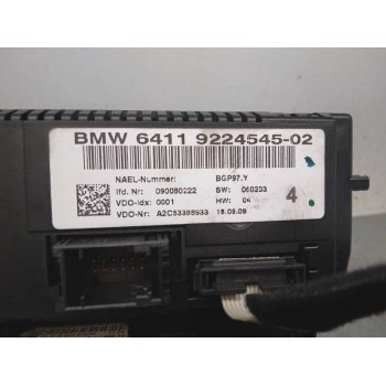 Recambio de mando climatizador para bmw serie 1 berlina (e81/e87) 2.0 turbodiesel cat referencia OEM IAM 6411922454502  