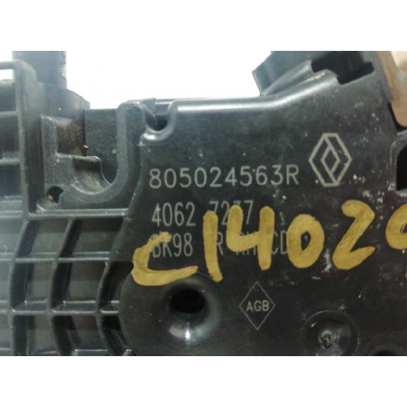 Recambio de cerradura puerta delantera derecha para renault clio iv limited referencia OEM IAM 805024563R  4 PIN