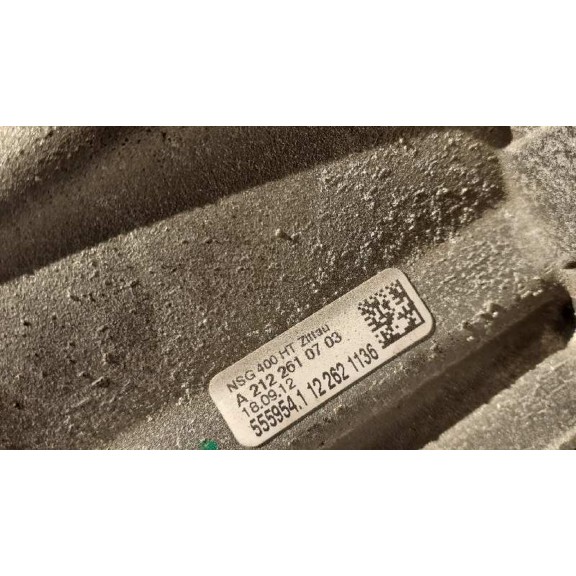 Recambio de caja cambios para mercedes-benz clase clk (w207) coupe 2.1 cdi cat referencia OEM IAM A2122610703 6V 150.532KM