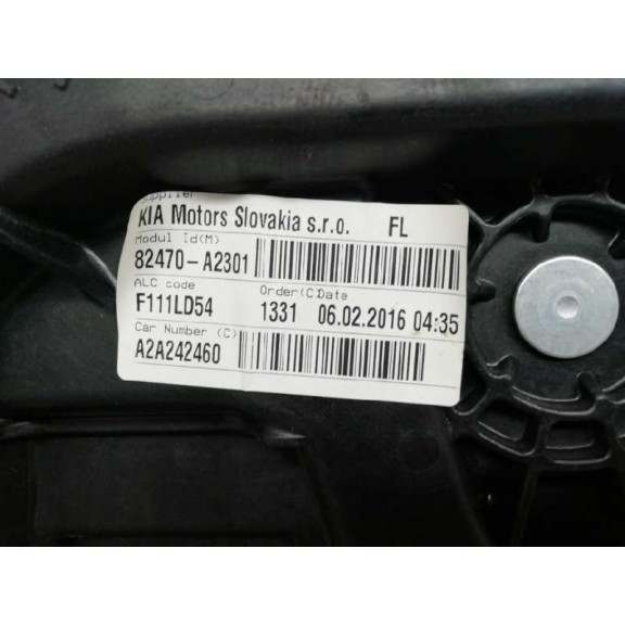 Recambio de elevalunas delantero izquierdo para kia cee´d business referencia OEM IAM 82470A2301 82450A2010 5P CONFORT 6 CABLES