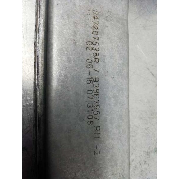 Recambio de elevalunas delantero derecho para fiat talento kombi (296) referencia OEM IAM 807207538R 93867657 2 PINS
