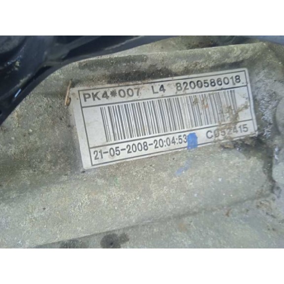 Recambio de caja cambios para renault laguna iii dynamique referencia OEM IAM PK4007 6V 179.000KM