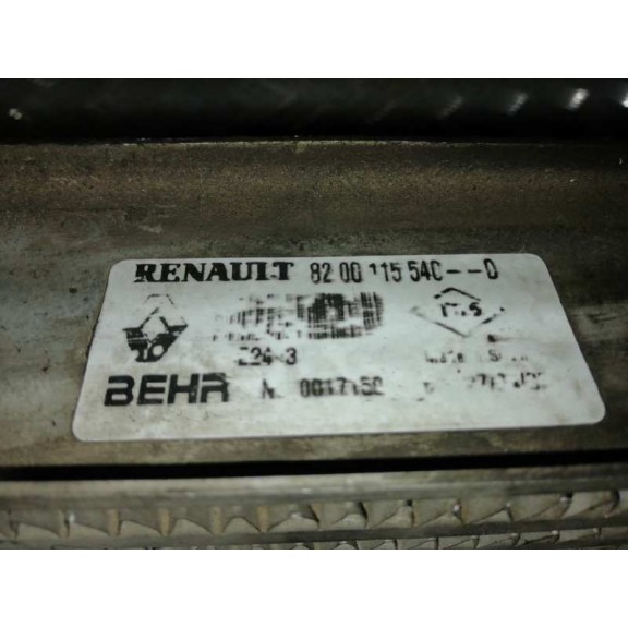 Recambio de intercooler para renault scenic ii confort authentique referencia OEM IAM 820011540  