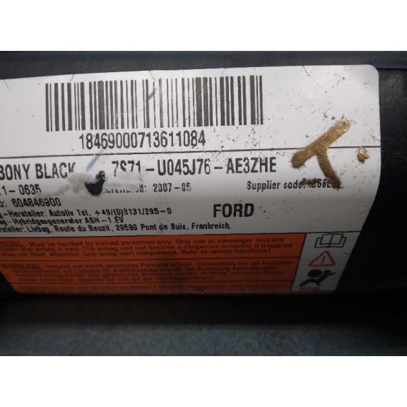 Recambio de kit airbag para ford mondeo ber. (ca2) ghia referencia OEM IAM 7S7118A274AB  