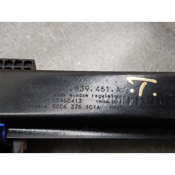 Recambio de elevalunas trasero izquierdo para audi q7 (4m) referencia OEM IAM S006376101A NUEVO SOLO MECANISMO