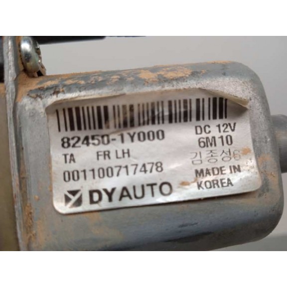 Recambio de elevalunas delantero izquierdo para kia picanto 1.0 cat referencia OEM IAM 824501Y000 ELECTRICO 2 CABLES