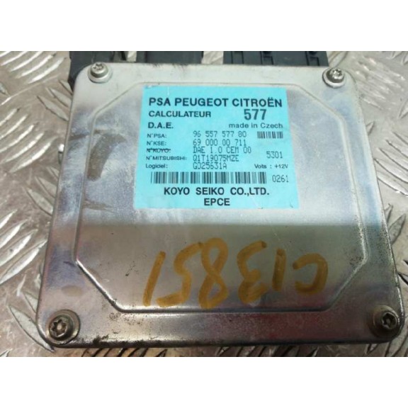 Recambio de centralita direccion para citroën c3 1.4 sx plus referencia OEM IAM 9655757780  
