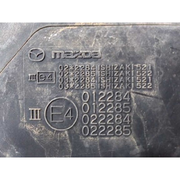 Recambio de retrovisor derecho para mazda 5 berl. (cr) 2.0 crtd active+ (105kw) referencia OEM IAM 012284 NO ABATIBLE 