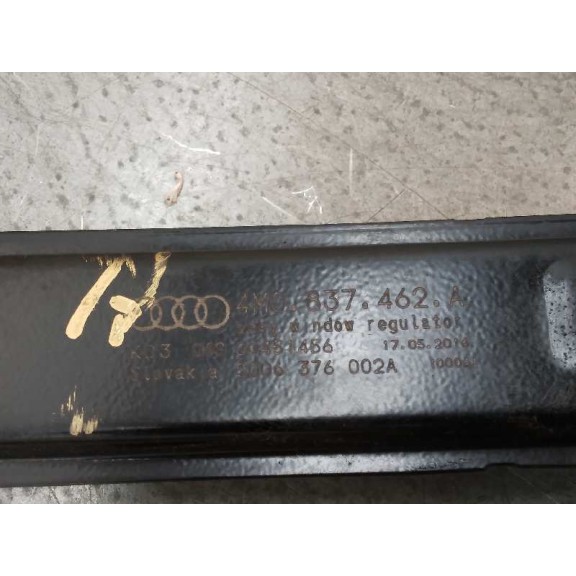 Recambio de elevalunas delantero derecho para audi q7 (4m) referencia OEM IAM 4M0837462A NUEVO SOLO MECANISMO