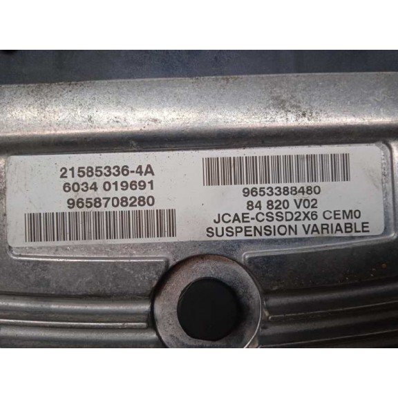 Recambio de centralita suspension para citroën c6 básico referencia OEM IAM 9653388480 9658708280 215853364A