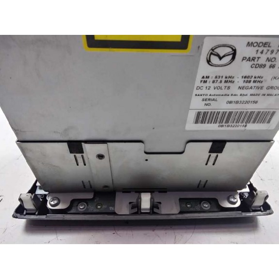 Recambio de sistema audio / radio cd para mazda 5 berl. (cr) 2.0 crtd active+ (105kw) referencia OEM IAM 14797327 14797327 CD896