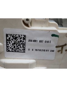 Recambio de cerradura puerta delantera derecha para audi q7 (4m) referencia OEM IAM 4M1837016E NUEVO 7 + 3 PINES 2