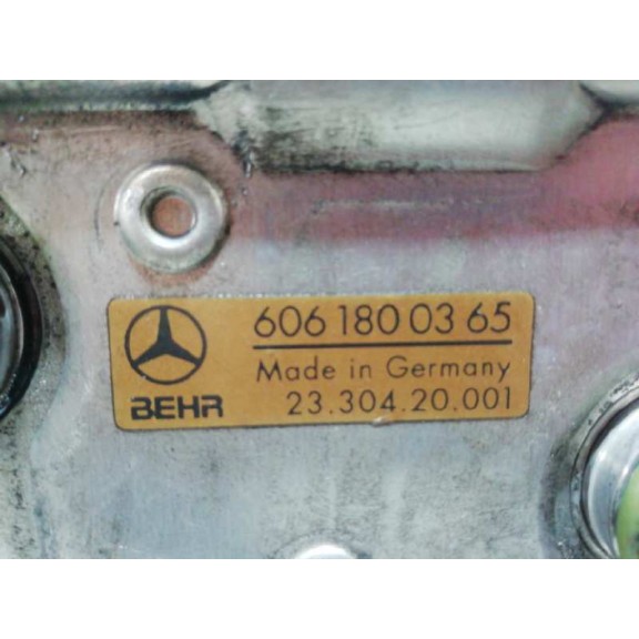 Recambio de enfriador aceite motor para mercedes-benz clase e (w210) berlina diesel 3.0 diesel cat referencia OEM IAM 6061800305