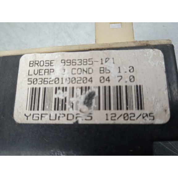 Recambio de motor elevalunas delantero izquierdo para citroën c4 berlina collection referencia OEM IAM 996385101  