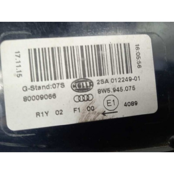 Recambio de piloto trasero izquierdo interior para audi a4 berlina (8w2) advanced edition referencia OEM IAM  NO LED 