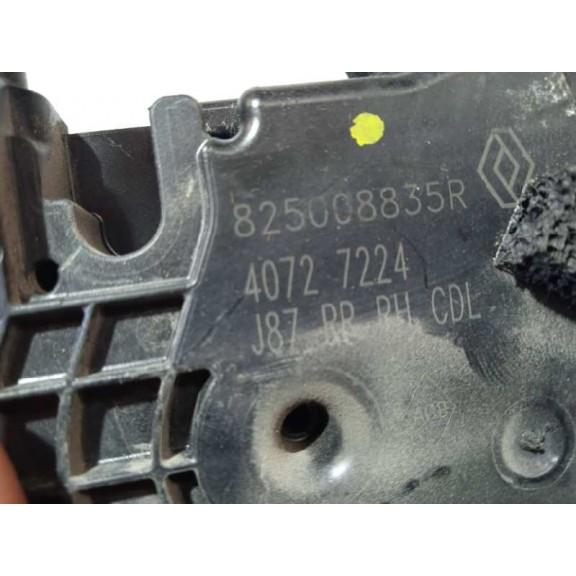 Recambio de cerradura puerta trasera derecha para renault captur 1.5 dci diesel fap referencia OEM IAM 825008835R 4 PINES 